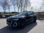 Audi Q5 55 TFSIe Hybride S-Line Panoramdak Trekhaak Camera !, Zwart, Hybride Elektrisch/Benzine, Audi, SUV of Terreinwagen