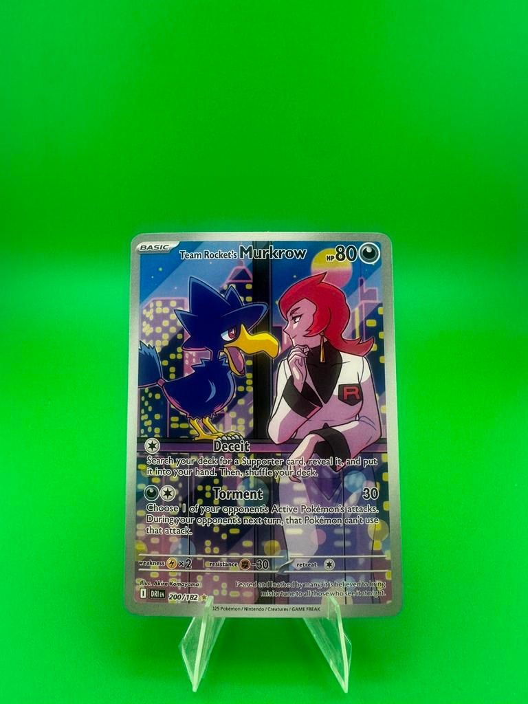 Team rocket’s murkow 200/182, Ophalen of Verzenden, Zo goed als nieuw