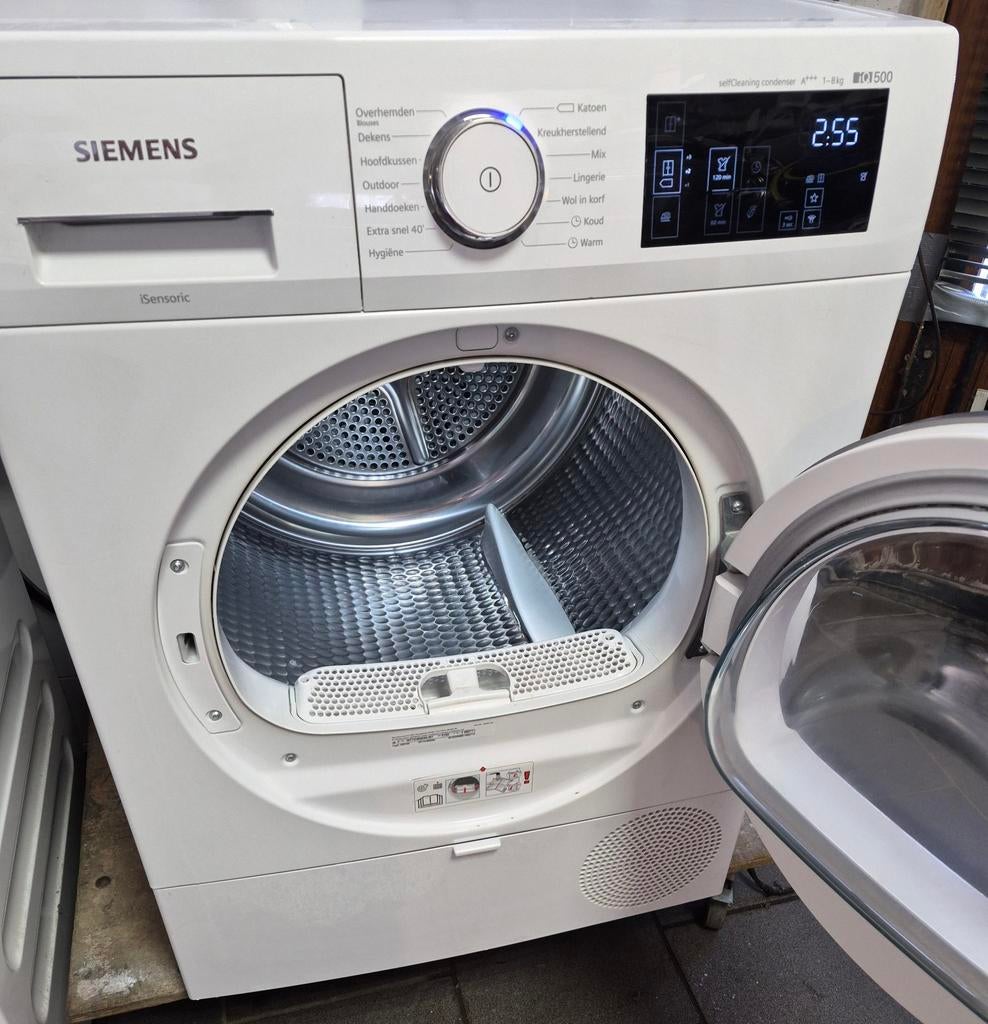 Siemens iq 500 warmtepompdroger A ++ ,8kg, Witgoed en Apparatuur, Wasdrogers, Ophalen, Minder dan 85 cm, Overige typen, 8 tot 10 kg