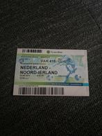 Nederland - Noord Ierland voetbal ticket 02-06-2012, Ophalen of Verzenden, Overige binnenlandse clubs, Overige typen