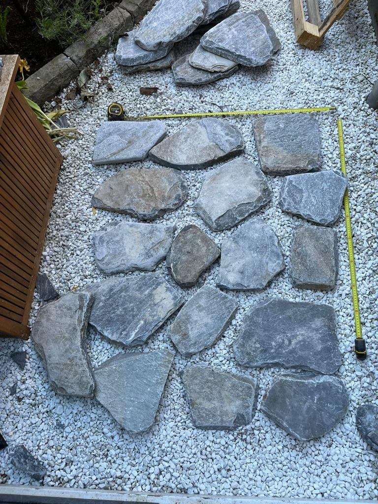 Nieuwe Blue Plakes Flagstones Antiek, Ophalen, Nieuw, Terrastegels, Natuursteen