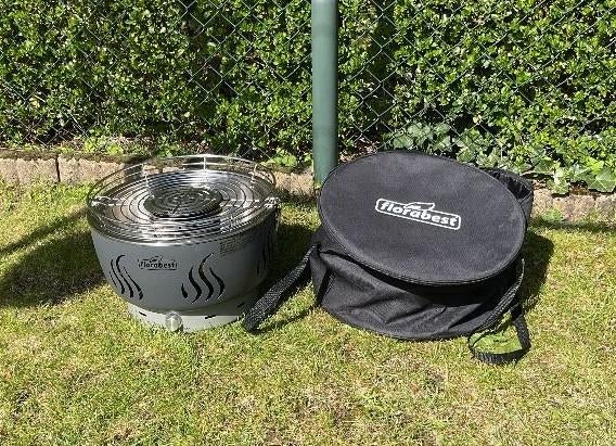 Barbecue voor kolen en met ventilator, Ophalen, Zo goed als nieuw, Florabest