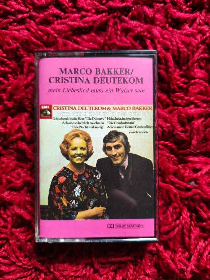Marco Bakker & Christina Deutekom cassette, Ophalen of Verzenden, Gebruikt, 1 bandje