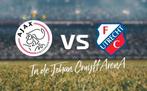 Ajax utrecht 2x f side kaart te koop, Tickets en Kaartjes, Twee personen
