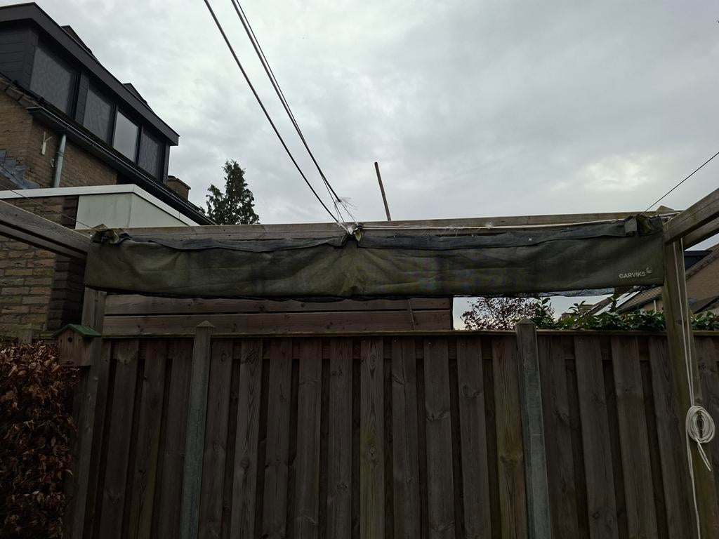 Harmonica doek 3mtr x 3mtr, Tuin en Terras, Ophalen