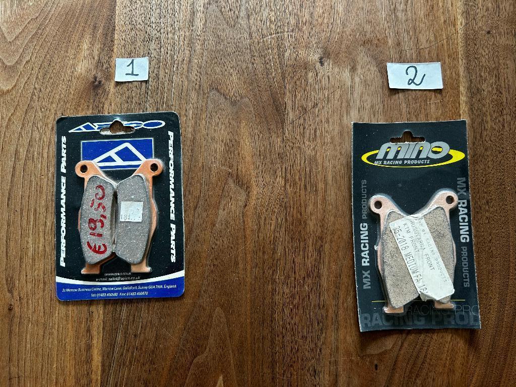 Remblokken Yamaha/Fantic/GasGas/Husqvarn/KTM/Husaberg/Sherco, Ophalen of Verzenden