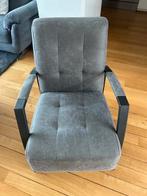 Mooie fauteuil. Grijs, Ophalen, Zo goed als nieuw, Eén, Stof