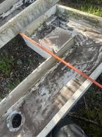 Kunststof dakgoot en boeidelen, Ophalen, Gebruikt