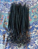 50 human hair dread extensions met krullende punten nu 300€, Ophalen of Verzenden, Nieuw, Pruik of Haarverlenging
