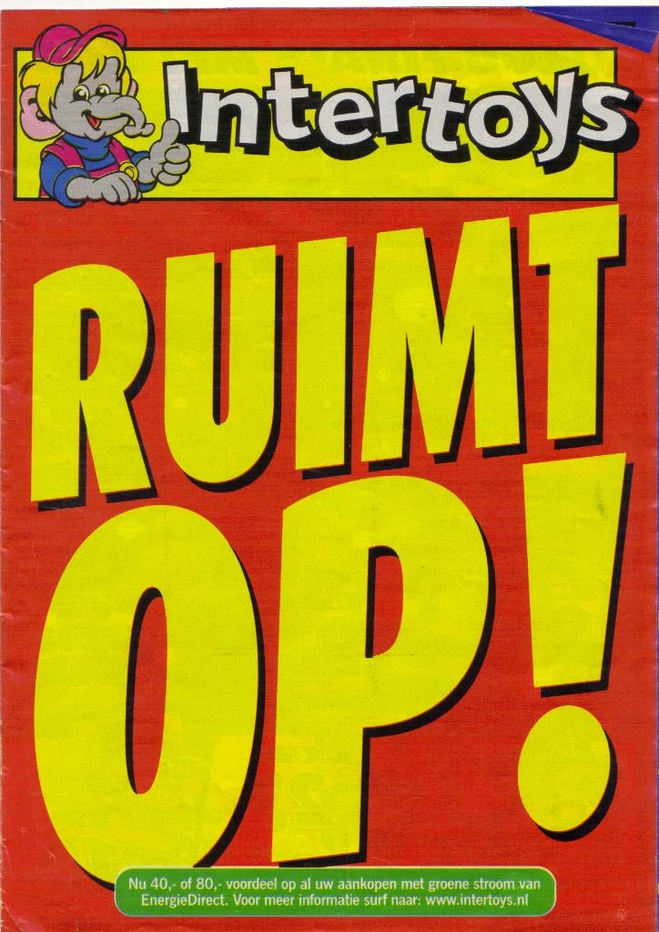Intertoys Folder 2003 (Intertoys RUIMT OP) - Digitaal, Folder, Intertoys, Ophalen of Verzenden, Zo goed als nieuw