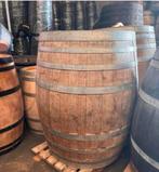 Groot Eikenhouten regenton/wijnvat /dompelbad, Ophalen, 150 liter of meer, Zo goed als nieuw, Gg