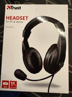 Trust Quasar Headset voor PC & Laptop - Zo goed als nieuw, Computers en Software, Headsets, Ophalen of Verzenden, Zo goed als nieuw