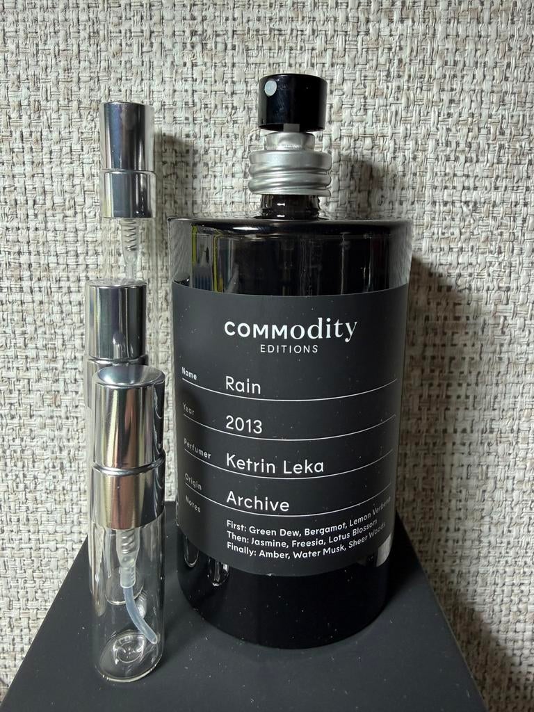 Commodity Rain archives Editions, Sieraden, Tassen en Uiterlijk, Uiterlijk | Parfum, Ophalen of Verzenden, Nieuw