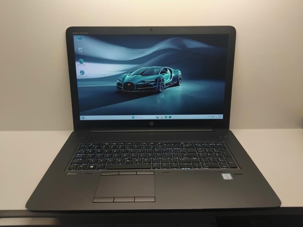 HP Zbook i7 / 32 GB / 256 SSD / 500 HDD / 17,3 inch / w11, Met videokaart, 2 tot 3 Ghz, HP ZBook 17, Intel® Core™ i7 