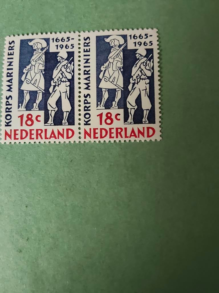 Nederlandse postzegels Korps Mariniers 1965, Postzegels en Munten, Ophalen of Verzenden