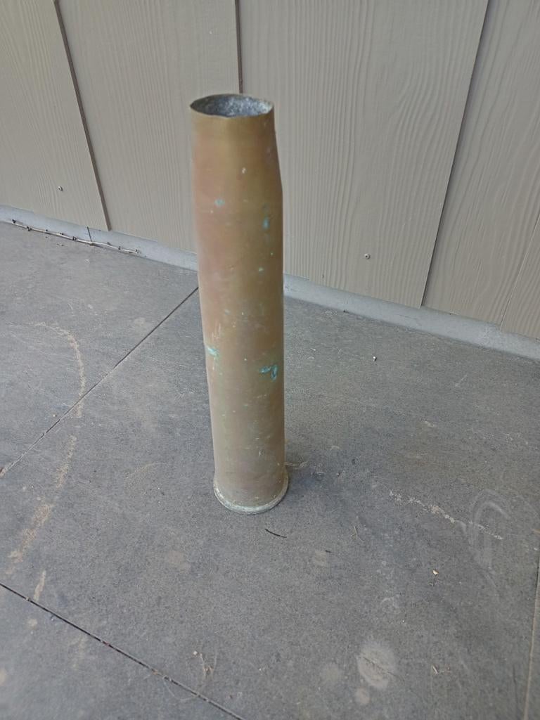 6 ponder huls, engels, 1942, ww2., Ophalen of Verzenden, Engeland, Hulzen of Bodemvondsten