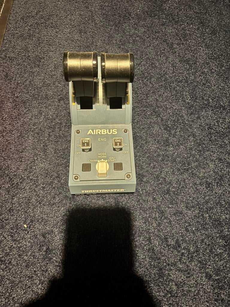 Thrustmaster TCA throttle, Ophalen, Gebruikt