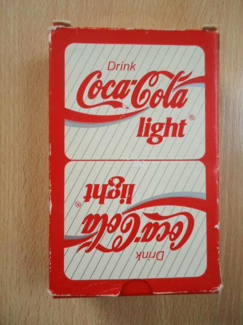 Coca Cola light kaartspel, Verzamelen, Ophalen of Verzenden, Zo goed als nieuw, Overige typen