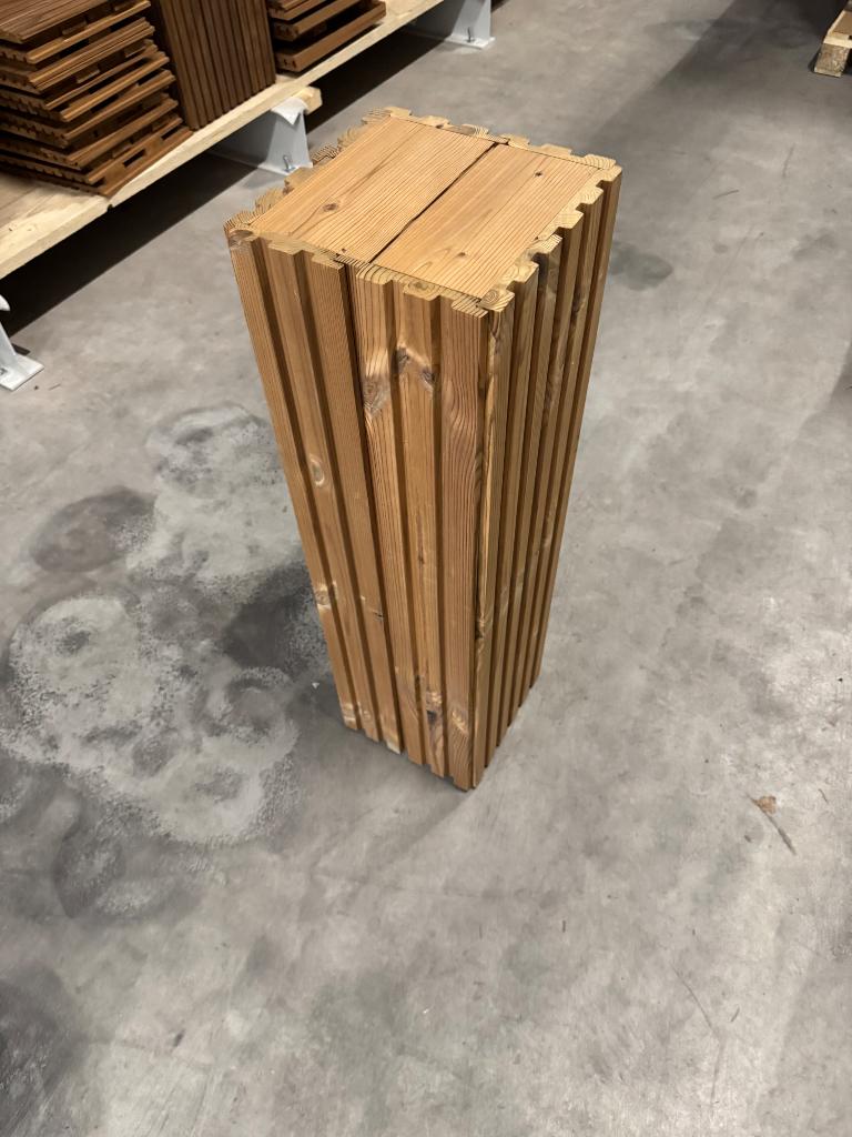 Plantenzuil, Tuin en Terras, Bloembakken en Plantenbakken, Minder dan 60 cm, Vierkant, Nieuw, Ophalen of Verzenden