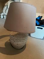 Mooie lamp met stenen voet, Ophalen, Gebruikt, Overige materialen, 50 tot 75 cm