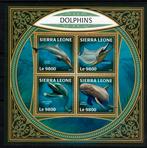 SIERRA LEONE PF BLOK DOLFIJNEN ZEEZOOGDIEREN ZEELEVEN 1, Ophalen of Verzenden, Postfris, Dier of Natuur
