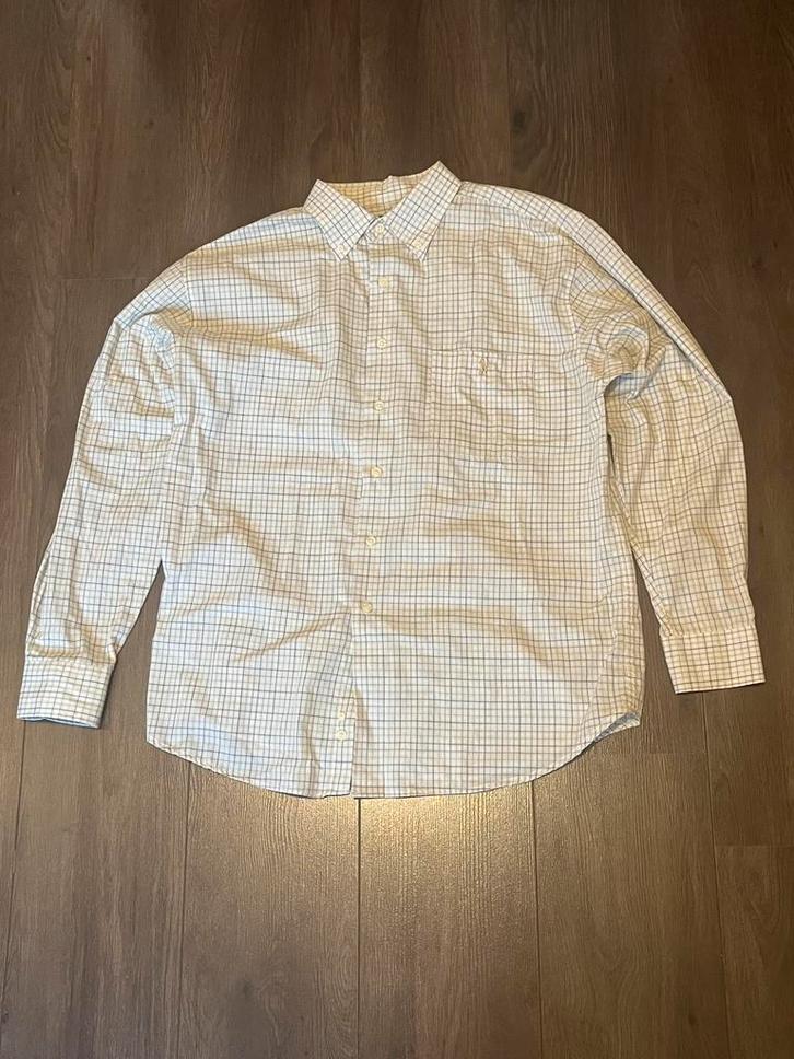 Ralph Lauren overhemd meerkleurig geruit – goud logo – L, Kleding | Heren, Overhemden, Nieuw, Halswijdte 41/42 (L), Overige kleuren