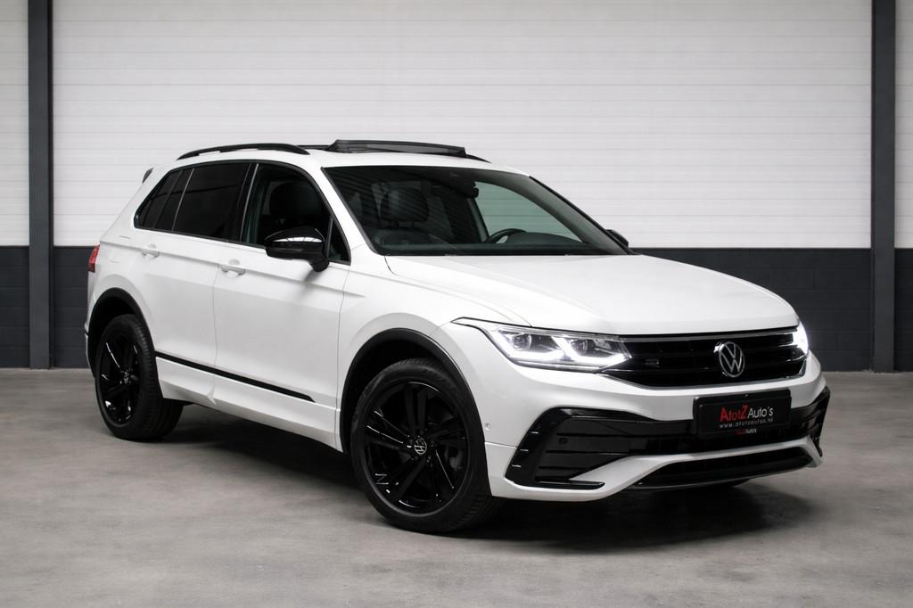 Volkswagen TIGUAN 1.4 TSI eHybrid R-Line l Pano Leder IQ, 1716 kg, 4 cilinders, Met garantie (alle), Wit