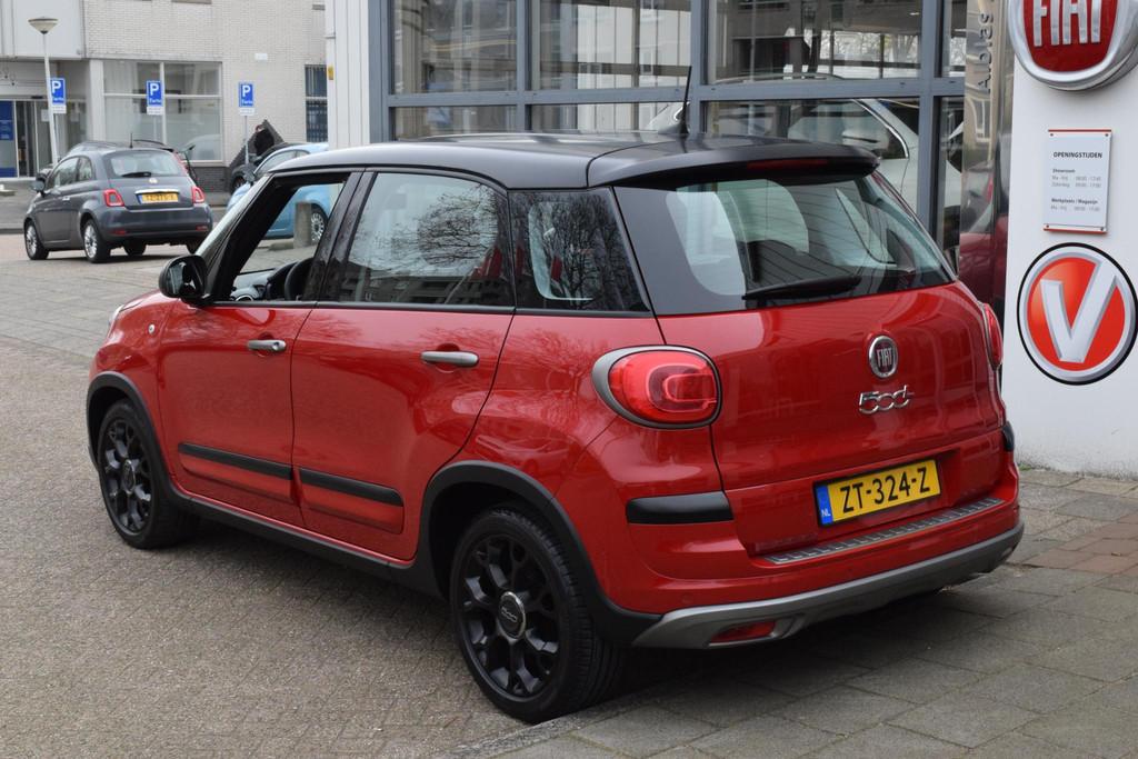 Fiat 500 L 0.9 TwinAir CityCross|Unieke km.stand! Carplay, Auto's, Voorwielaandrijving, Stof, Gebruikt, Euro 6