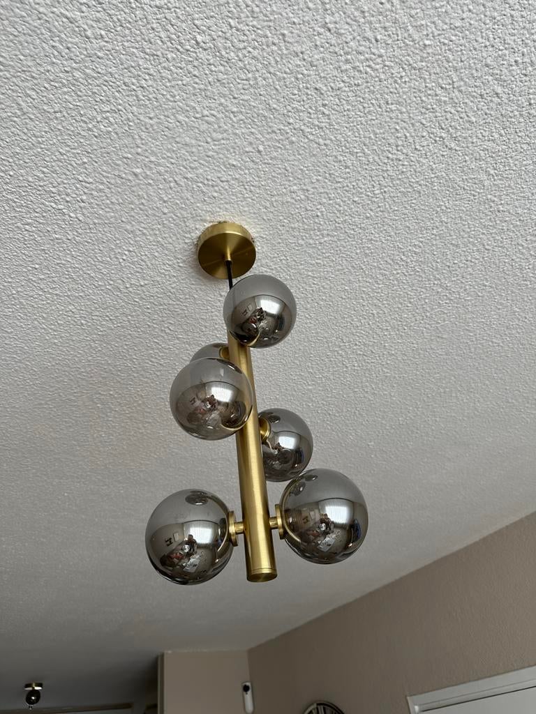 Lucide Tycho plafondlamp, Ophalen, Zo goed als nieuw, Glas