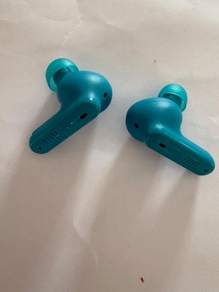 JBL Tune Beam 2 oordopjes blauw/groen zonder case, Groen, Ophalen of Verzenden, Zo goed als nieuw, JBL