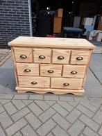 Gezandstraalde grenen ladekast puur natuur 9 lades, Huis en Inrichting, Kasten | Ladekasten, Ophalen, RoDeKo Volendam, R.kooij65@gmail.com