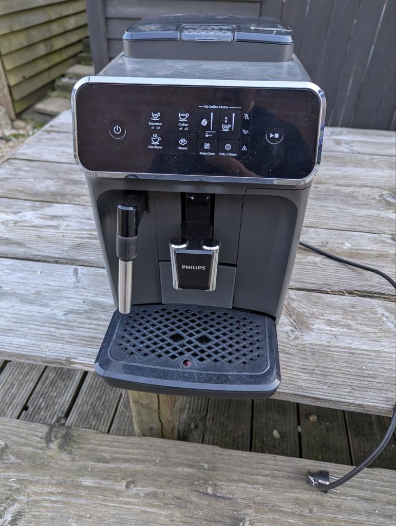 Koffiemachine Philips EP2224 defect, Witgoed en Apparatuur, Koffiezetapparaten, Gebruikt, Koffiemachine, Afneembaar waterreservoir