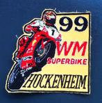 WM superbike SBK 1999 Hockenheim patch badge opnaai embleem, Ophalen of Verzenden, Nieuw, Motoren