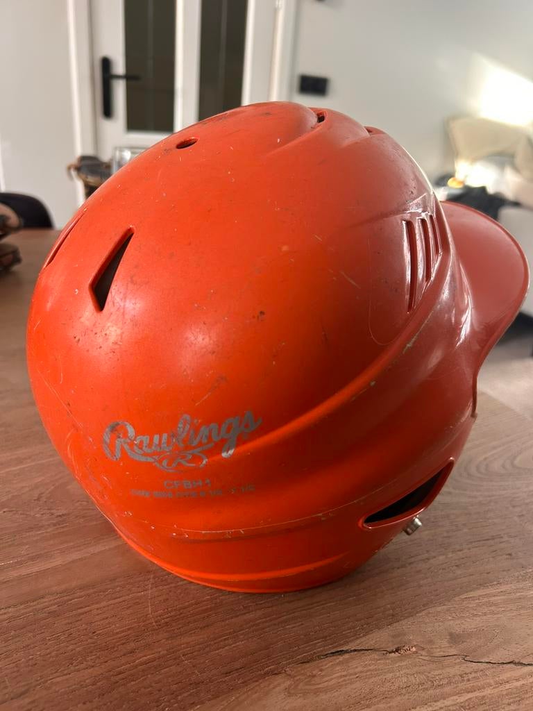 Softbal helm, Sport en Fitness, Honkbal en Softbal, Ophalen of Verzenden, Gebruikt, Overige typen