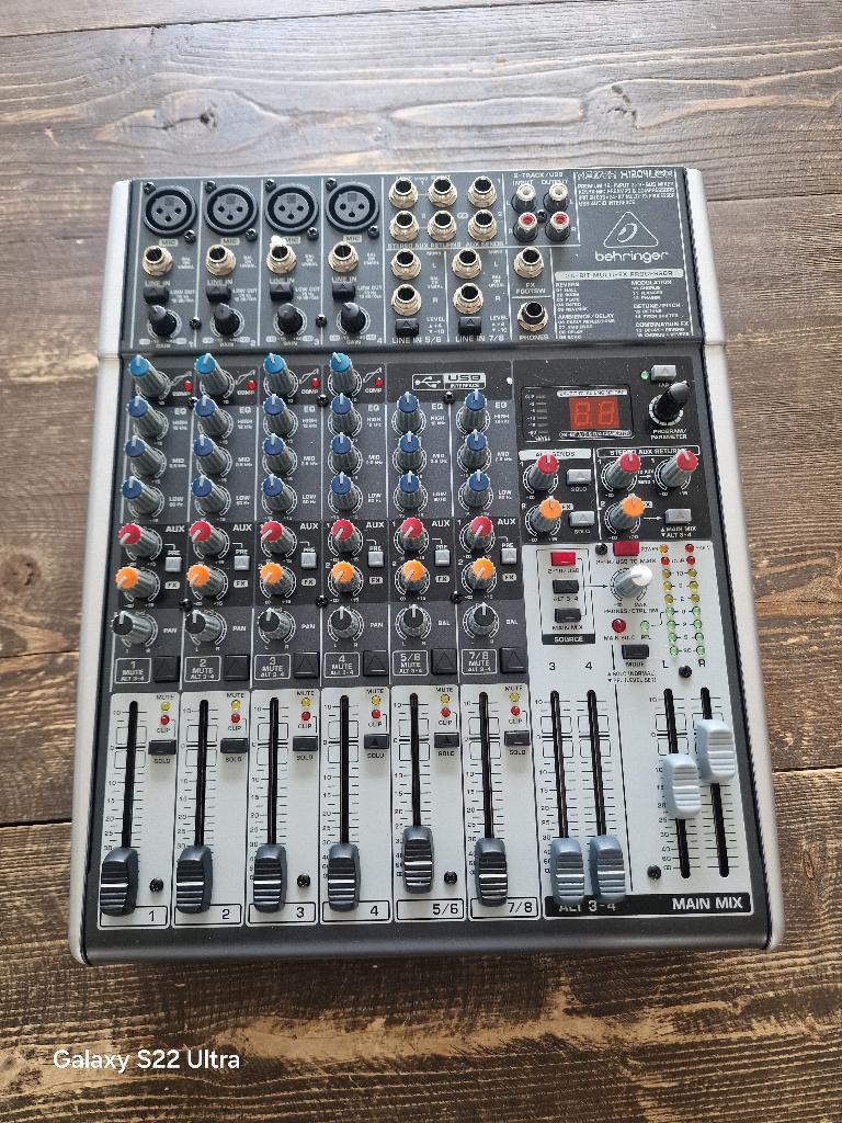 Behringer X1204USB Mengpaneel, Ophalen of Verzenden, Nieuw, Dj-set, Behringer