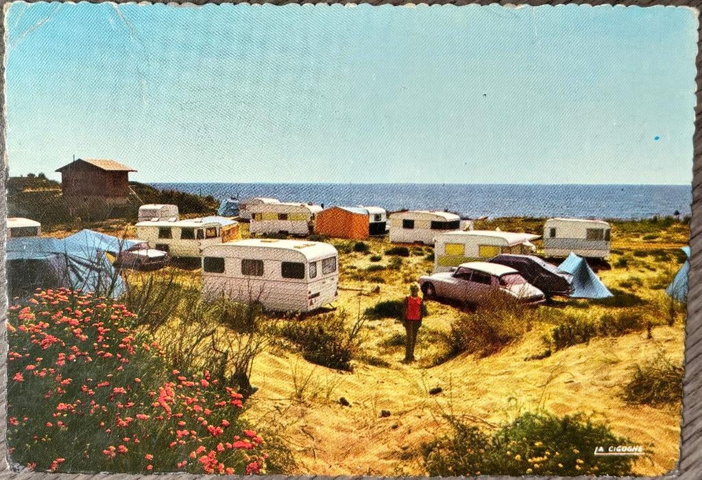 Auto's - Citroen DS - Vias - Frankrijk - 1969, Ophalen of Verzenden, 1960 tot 1980, Gelopen, Frankrijk