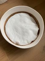 Nieuw kattenmand katten mand riet rond wit, Dieren en Toebehoren, Kattenmanden, Ophalen of Verzenden, Nieuw, Riet