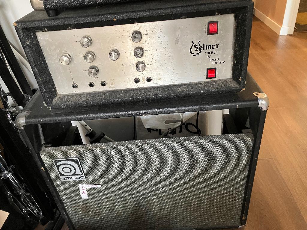 Selmer treble bass  gitaarversterker, Ophalen, Gebruikt, Gitaar, 100 watt of meer