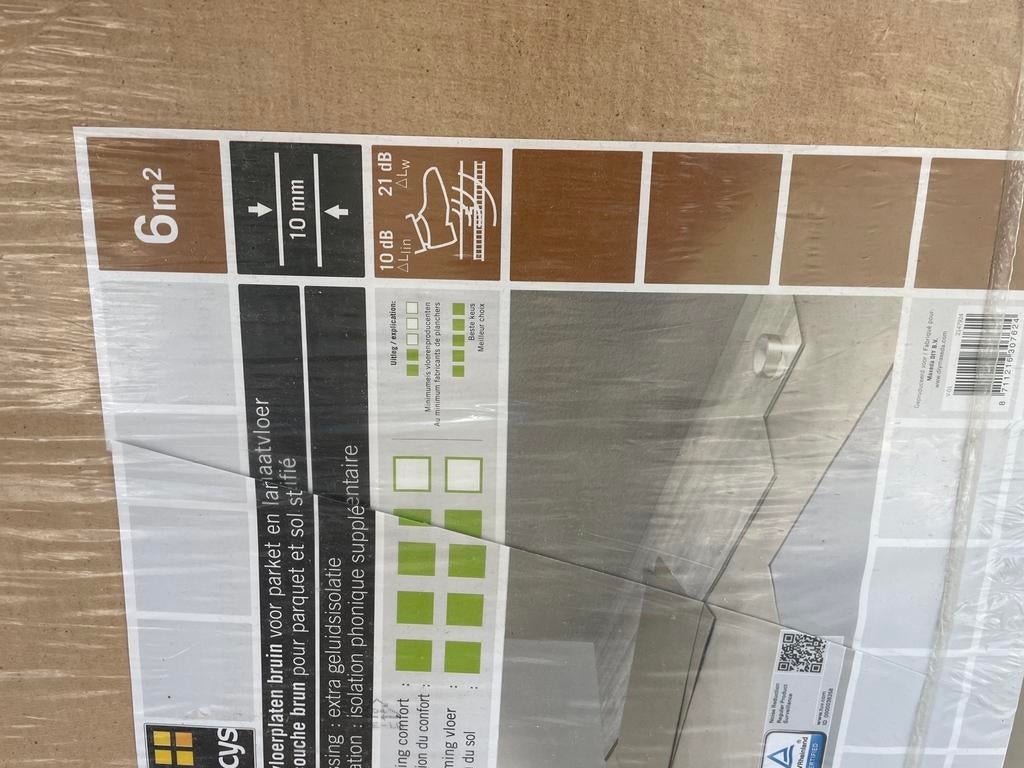 Ondervloer platen, Overige materialen, 30 cm of meer, 50 tot 150 cm, Overige typen