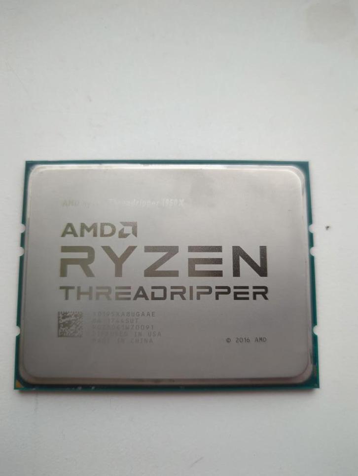 AMD Ryzen Threadripper 1950X 16C Gebruikt sTR4, Computers en Software, Processors, Gebruikt, 16-core, 3 tot 4 Ghz, Ophalen of Verzenden