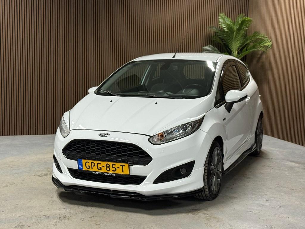 Ford Fiesta 1.0 EcoB. Sport (bj 2013), Euro 5, 125 pk, Gebruikt, Wit