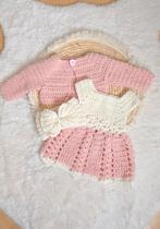 Handmade dress for baby girl, Kinderen en Baby's, Babykleding | Maat 50, Ophalen of Verzenden, Nieuw, Meisje