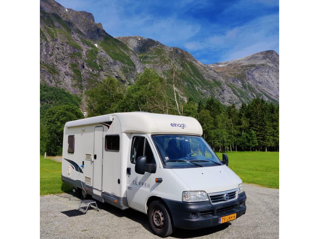 fiat Ducato Elnagh Clipper 90 (1043779), Caravans en Kamperen, Campers, Chemisch toilet, Buitenlamp, Koelkast, Tot en met 3