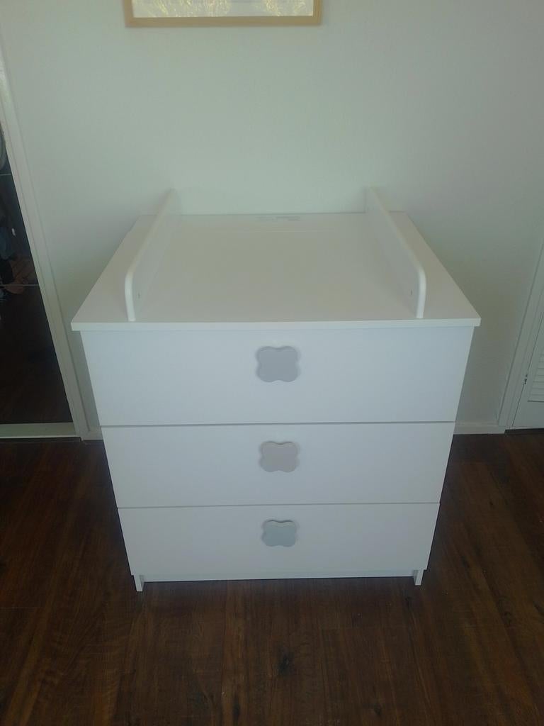 Commode met 3 lades, Ophalen, 50 tot 70 cm, 75 tot 100 cm, Minder dan 90 cm