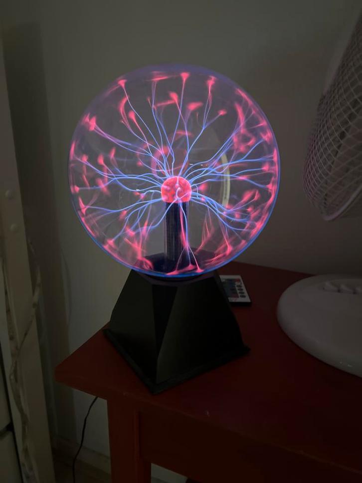 Plasma Bol - Interactieve Lichtbol, Huis en Inrichting, Lampen | Overige, Gebruikt, Ophalen of Verzenden