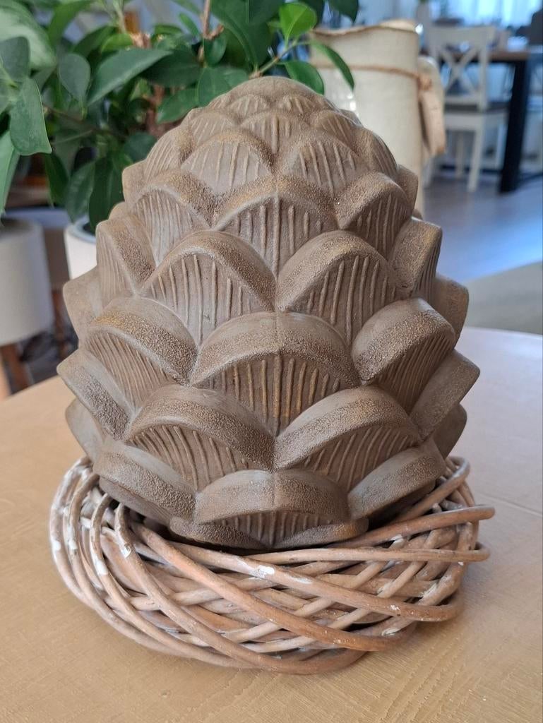 Gerestylde dennenappel, Huis en Inrichting, Woonaccessoires | Kransen, Ophalen of Verzenden