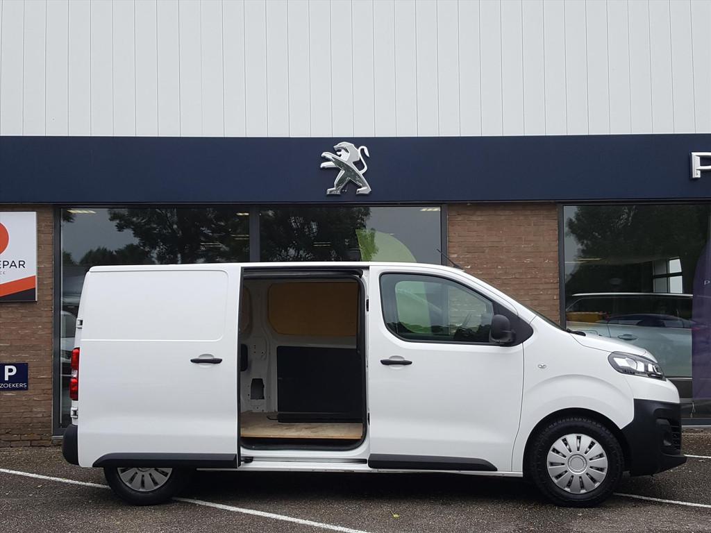 Citroen Jumpy GB L2 CLUB/M/1.5 BlueHDi 120PK S&S 3-zits Navi, Gebruikt, Euro 6, 4 cilinders, Leder en Stof