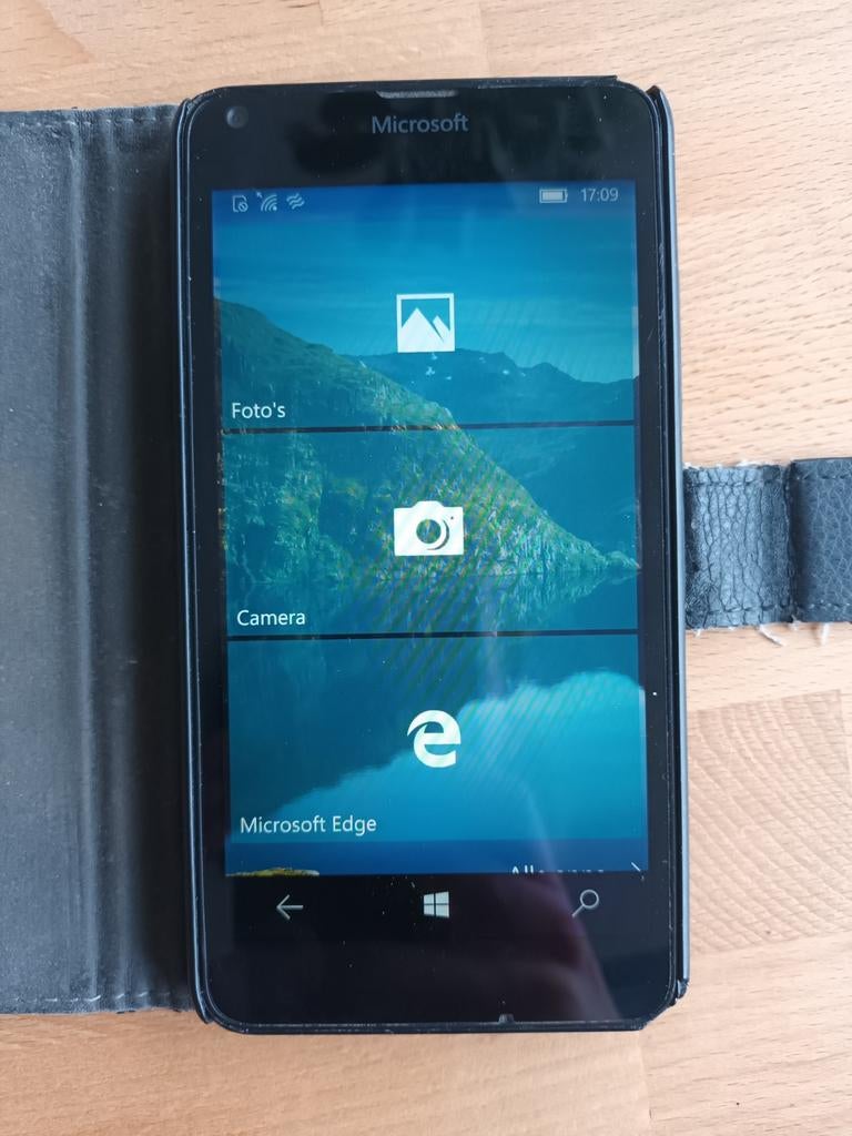 Nokia Lumia 640 LTE Zwart, Gebruikt, Zwart, Touchscreen, Ophalen of Verzenden
