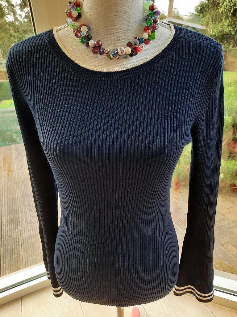 Mooie trui JEFF - 2 - XS/S, Kleding | Dames, Blauw, Jeff, Ophalen of Verzenden, Zo goed als nieuw