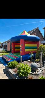 Springkussen circus met dak   Te huur, Ophalen, Gebruikt